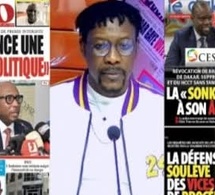 Revue des unes Sonko débarque Barth à la mairie-la police defonce la porte dégage tout le monde