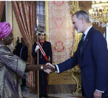 Madrid : Aminata Touré reçue par le roi d’Espagne Felipe VI