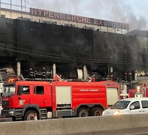 Violent incendie à l’hypermarché Exclusive : Les quartiers environnants plongés dans le noir