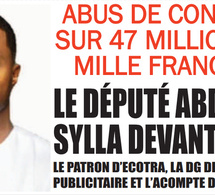 Abus de confiance portant sur 47 millions : Plainte de la directrice de MCC contre le député Abdoulaye Sylla