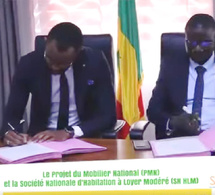 Signature de partenariat entre le Projet Mobilier National et la SN HLM : un nouvel élan pour valoriser l’artisanat sénégalais