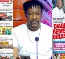 Revue des unes-Le trio des fuyards devant Sonko-Amadou Ba-Farba-Ch Omar Hann-Diagna recadre Barth