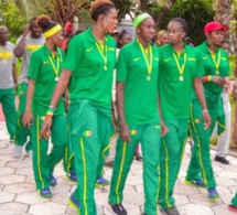Les Lionnes, championnes d’Afrique de Basket invitées au Palais de la République ce …