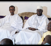 Malick Ndiaye rend visite à la famille Al Kountiyou de Ndiassane