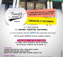 FANATIK EVENTS vous présente la première édition nationale des talents d'or ce 27 décembre au grand théâtre.