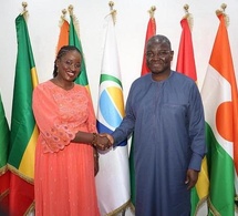 Reçue par le président de la Commission de l’Uemoa : Coura Carine Sène, Directrice régionale de Wave, présente son groupe