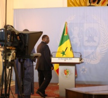 4 photos- Macky dévoile les coulisses de la Présidence juste avant son discours à la Nation