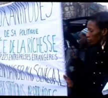 Vidéo-Les libéraux de Paris dans la rue : « Le Sénégal va mal, Macky Sall dégage! »