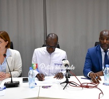 Mamadou Lamine Niang, Commissaire divisionnaire de Police de classe exceptionnelle, a présidé l’atelier de partage sur la lutte contre l’e-escroquerie, ce mardi