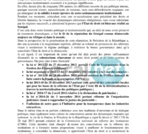 Contribution sur le projet de révision de la constitution