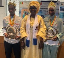 Olympiades nationales de Mathématiques 2025 : Amadou Woury Diallo et Fatoumata Wane couronnés Roi et Reine