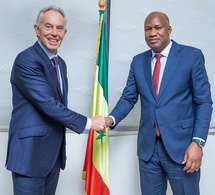 Réformes sanitaires : Dr Ibrahima Sy reçoit Tony Blair pour renforcer la coopération entre le Sénégal et le Tony Blair Institute