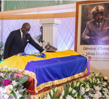 Le Chef de l’État Gabonais rend hommage à feu le Général d’Armée Idriss Firmin NGARI