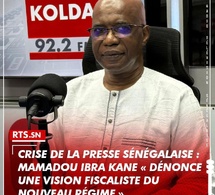 CRISE DE LA PRESSE SÉNÉGALAISE | MAMADOU IBRA KANE « DÉNONCE UNE VISION FISCALISTE DU NOUVEAU RÉGIME »