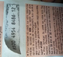 Arnaque : une nouvelle trouvaille des escrocs, vous refiler une carte de crédit de 10 000 FCFA qui n’en contient 1 000 FCFA Arnaque : une nouvelle trouvaille des escrocs, vous refiler une carte de crédit de 10 000 FCFA qui n’en contient 1 000 FCFA