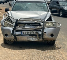 Rond-Point Sedima : Un accident fait deux blessés