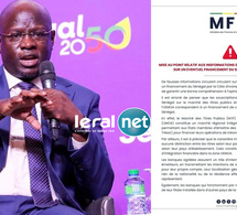 Supposé financement par la Côte d’Ivoire : Le ministère des Finances du Sénégal dément catégoriquement