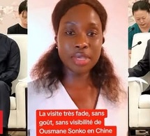 Une visite fade et sans impact : le voyage d’Ousmane Sonko en Chine déçoit
