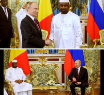 Moscou | 23 juin 2025 | Coopération  Le Président de la Transition, Son Excellence le Général d’Armée Assimi GOÏTA, a été reçu ce lundi au Kremlin par Son Excellence Vladimir POUTINE, Président de la Fédération de Russie.