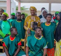 Marie Khone Faye à Saint-Louis : La Première Dame plaide pour l’éducation des filles