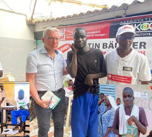 Kaolack : Pape Natango Mbaye, un héros du mérite, décroche son Bac avec ses pieds… et la mention bien