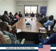 Lutte contre la criminalité financière : L’Ambassade des USA offre plus de 30 ordinateurs portables au Pôle Judiciaire Financier du Sénégal