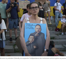 Ukraine: la mobilisation continue pour rétablir l'indépendance des institutions anticorruption