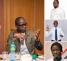Babacar ABBA Mbaye rend visite à Mansour Faye Abdou Nguer Moustapha Diop..