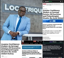 Dr. Obeng, ambassadeur de la paix des NU et des médias américains, internationalisent l’affaire Khadim Ba vs Douanes sénégalaises
