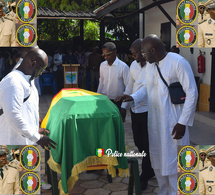 Hommage national au Commissaire Antoine Mendy, ancien chef de la Sûreté, une vie dédiée à la sécurité publique saluée à Dakar