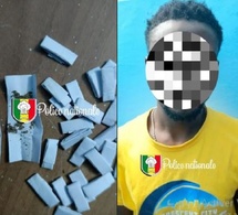 Ziguinchor : Un étranger arrêté avec 28 doses de “Kush” à Boudody, lors d’une opération nocturne