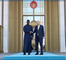 Le président turc, Recep Tayyip Erdogan, reçoit la visite d’Ousmane Sonko