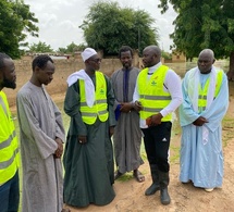 Baisse du niveau de l’eau à Touba : Serigne Kosso Mbacké, fils du Khalife général des Mourides visite l’ouvrage stratégique de Nguélémou