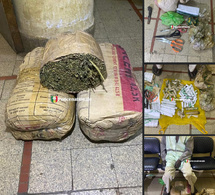 Arrestation et saisie de drogue à Kaolack avant le Gamou