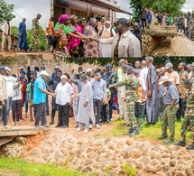 Canal stabilisé, chantiers d’assainissement et équipements remis :Dr Cheikh Tidiane Dièye annonce des solutions durables pour Ziguinchor et Bignona