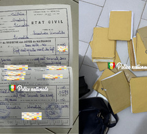 Faux papiers et escroquerie : Un récidiviste tombe dans les filets de la police, avec 162 extraits de naissance falsifiés