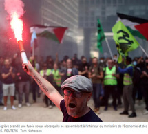 La France au rythme d’une journée de mobilisation et de grèves, malgré l’empêchement d’actions par la police La France au rythme d’une journée de mobilisation et de grèves, malgré l’empêchement d’actions par la police