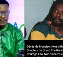 Révélation ch0c de Tange sur le décès de Keyssi Bousso, ancien DG du Grand Théâtre, est décédé