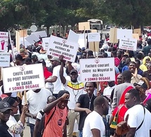 Le mouvement citoyen Rappel à l’Ordre a tenu une nouvelle marche à Dakar, ce vendredi