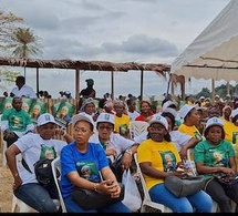 Gabon I Paul-Marie Gondjout lance sa campagne à Lambaréné et appelle les électeurs à la cohésion sociale pour bâtir un Gabon digne d'envie avec Oligui Nguema