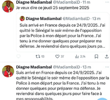 Il se signale en France : Madiambal Diagne annonce avoir quitté le Sénégal, malgré une interdiction de sortie du territoire