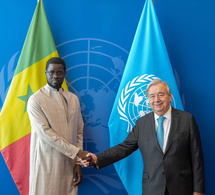Assemblée générale de l’ONU : Antonio Guterres salue le rôle du Sénégal sur la scène internationale