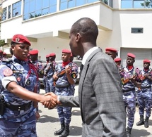 Me Bamba Cissé, Ministre de l’Intérieur et de la Sécurité publique, a entamé la visite des services relevant de son Département