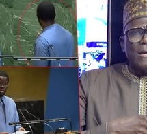 Un Gougnafier à la tribune de l'ONU Moustapha Diakhaté écrase violement le protocole de Diomaye Faye