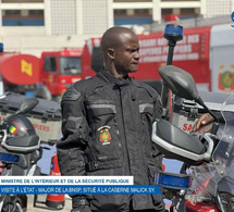 Sécurité civile : le ministre de l’Intérieur , Me Bamba Cissé , salue l’excellence des soldats du feu