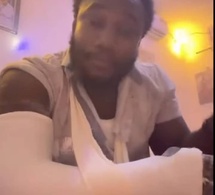 Bagarre entre influenceurs de Pastef: le bras de Assane Gueye alias Azoura Fallou fracturé