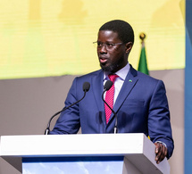 Arrivée de Bassirou Diomaye Faye au Grand théâtre pour la cérémonie d’ouverture officielle du Forum du livre et de la lecture