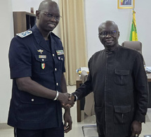 Oumar Pène en visite à la Police nationale : vers un hymne au dialogue et à la paix