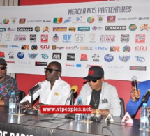 Les images de la conférence de presse de l'artiste Nigerien WIZKID à Dakar.