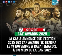 CAF Awards 2025 : Le Sénégal sera bien représenté, avec plusieurs nominations dans les catégories majeures